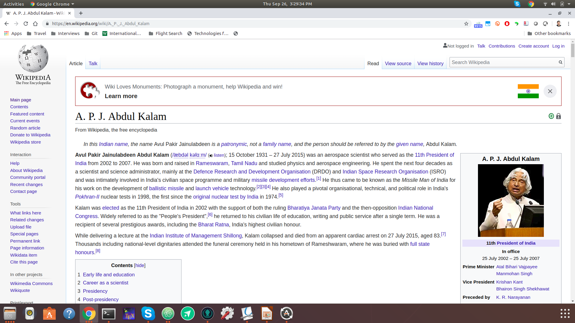 Abdul Kalam Wiki